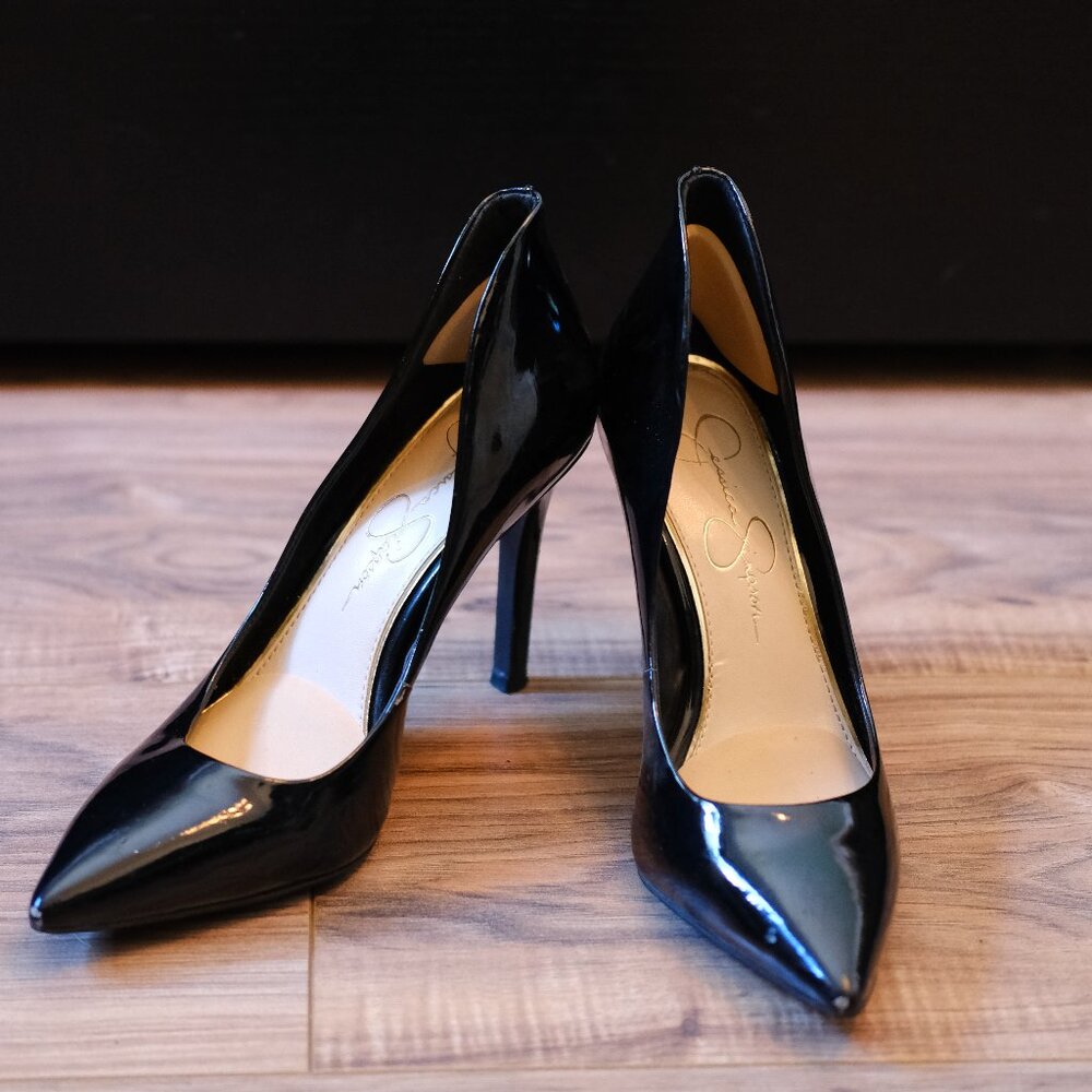 Jessica Simpson Black Heels/Pumps